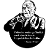 Konrad Adenauer Zitat: Fallen