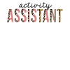 Activity Assistant Leopard Print Funny