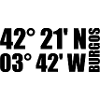 Coordonnées de Burgos