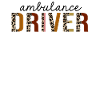 Ambulance Driver Leopard Print Funny