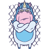 Wütendes Einhorn Geschenk