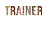 Athletischer Trainer-Leopard-Druck-lustiges Geschenk