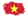 Vietnam Flag Grunge Vietnam Flag