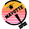 Mayotte Sunset Retro Plane