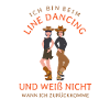 Ich bin beim Line Dancing