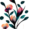 Florales Muster