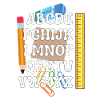 Schulanfang Alphabet Shirt