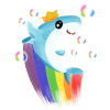 Rainbow Shark