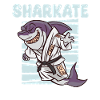 Sharkate Funny Karate Shark