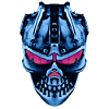 robot skull