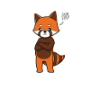 Roter Panda Neinsager