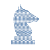 Joueur d’échecs Cheval d’échecs