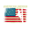 American Flag Lineman Linesworker