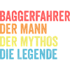 Baggerfahrer Job Baggerführer Geschenk