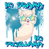 Lama-Llama, No-Drama, Funny Saying, Pun