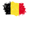 Belgium Flag Grunge Belgium Flag