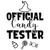 Official Candy Tester Halloween Autumn