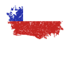 Chile Flag Grunge Chile Flag