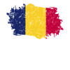 Chad Flag Grunge Chad Flag