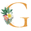 Customizable Monogram G Tropical Botany