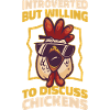 Introverted Chickens Introverted Gift