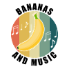 Fruits Delicious Banana Musicien Notes