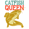 Wels Catfish Queen Fischerin Anglerin
