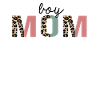 boy mom Leopard Print Funny