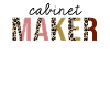 Cabinet Maker Leopard Print Funny
