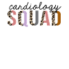 Cardiology Squad Leopard Print Funny