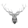 Schwarzwald Hirsch - Multi grey