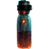Drawn water bottle