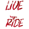 Motorcycle Live Love Ride