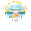 Emmenez-moi à votre pizza italienne