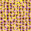 Patterns abstract in retro look