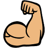 muscular arm