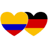Colombia Germany Flag