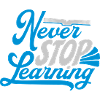 never stop learning quote