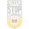 never stop learning quote