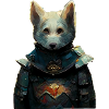 Dog in Medieval Armor
