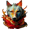 Wolf in Fire