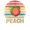 Peach Peaches Fruit Retro Sunset