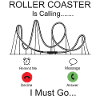 Roller Coaster Phone Display