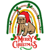 Christmas French Bulldog Kawaii