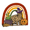 Pixie bob Chat Halloween