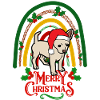 Sweet Chihuahua Christmas kawaii