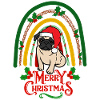 Christmas Pug Lover Kawaii