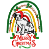 Great Dane Christmas Dog