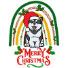 Christmas Husky Lover Kawaii