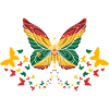 Grenada Grenadian Grenadian Flag Butterflies